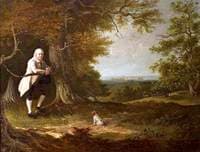 John Carbonell, in the Grounds of His House at Windsor