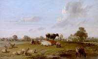 Landscape with Cattle and Sheep