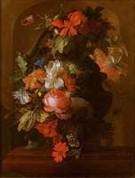 Still Life with Flowers and Butterflies