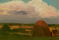 Landscape with a Haystack