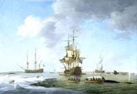 Greenland Fishery: English Whalers in the Ice
