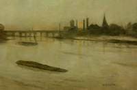 Misty Moonrise, Battersea Reach