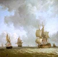 Ships in a Light Breeze