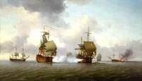 The Capture of the 'Glorioso', 8 October 1747