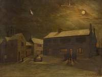 Market Cross and Old Sparrow Hawk, Burnley