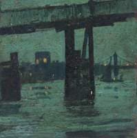 Old Battersea Bridge at Night