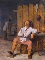 A Boor Asleep