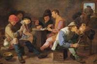Boors Smoking and Drinking
