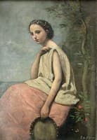 Zingara with a Tambourine