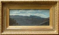 The Roman Countryside:  The Monti Prenestini seen from Olevano