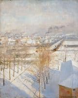 Paris in Snow