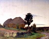 Haystacks, Evening