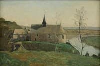The Church of Rolleboise, near Mantes