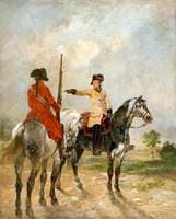 Two Cavalry Officers