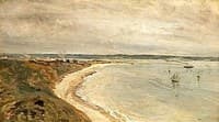 Le Havre:  View of the Sea from Haut des Falaises