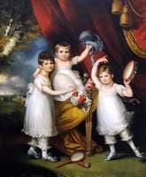 Miss Mary Barbara, Miss Mary Isabella, and Master Thomas Aston Clifford