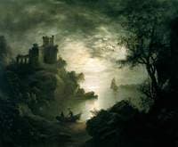 A Moonlit Scene