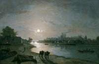 Windsor Castle by Moonlight