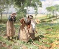 Hoeing in the Fields