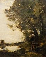 A Muse under the Trees