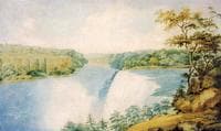 Niagara Falls from Goat Island Looking toward Prospect Point