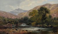 Snowdon from the River Glaslyn