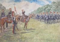 H.R.H. Prince of Wales and Field Marshal Sir John Denton Pinkstone Frence 1st Earl of Ypres