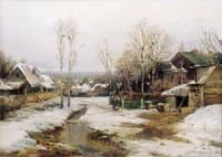 Spring in the Outskirts of St.Petersburg