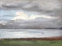 Rowing on a Grey Day