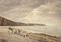 La plage animée