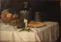 Still-Life with Fruit, Pitcher and Mug
