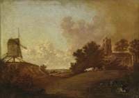 Old Orford Church and Mill, Suffolk