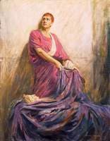Herbert Beerbohm Tree, as Mark Anthony in 'Julius Caesar' by William Shakespeare