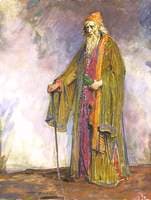 Herbert Beerbohm Tree, as Shylock in 'The Merchant of Venice' by William Shakespeare