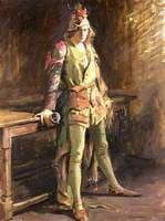 Herbert Beerbohm Tree as Gringoire in 'The Ballad Monger'