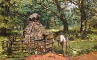 Charcoal Burners' Hut in the New Forest