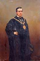 John Hart in Mayoral Robes