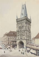 Prague, the Powder Tower