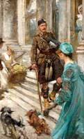 Wounded Officer of the Cameron Highlanders