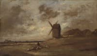 Landscape with Windmill