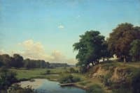 Landscape with a Pond