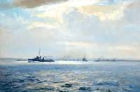 Destroyers on Scapa Flow