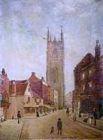 All Saints' Church Tower, Queen Street, Derby