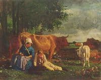 Farm Peasants at Rest