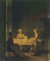 Servants Lunching