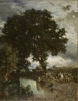 A Flock of Sheep in the District of Sezanne