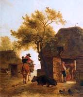 Farmyard: Evening, Milking Time