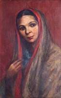Portrait of an Indian Lady