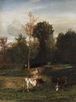 Vaches au pâturage (Cows in the Pastures)