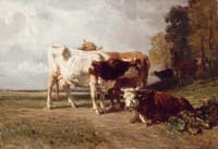 Vaches au repos (Cows Resting)